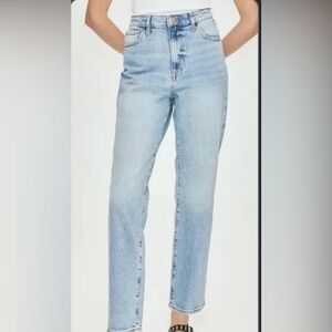 H&M Women's Light Blue Straight Leg Jeans